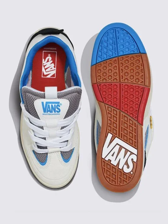 Vans Shoes Skate Mixxa Shoe Beige White Grey Women NWB - Picture 2 of 8